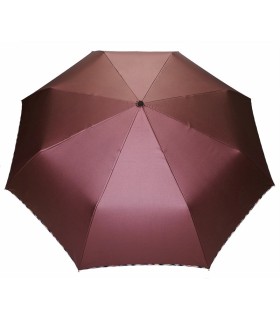 Automatyczna bordowa parasolka damska marki Parasol
