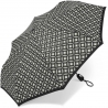 Automatyczna parasolka damska Pierre Cardin biała we wzory