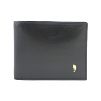Męski portfel Puccini MU-1694 skórzany w kolorze czarnym