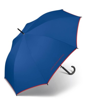 Automatyczna parasolka Benetton jednokolorowa z kontrastową obwódką