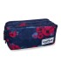 Trzykomorowa saszetka piórnik szkolny Coolpack Primus  Red Poppy, B60025