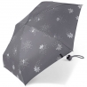 Mała, lekka parasolka Esprit w pięknej kosmetyczce srebrne śnieżynki
