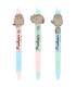 3x DŁUGOPIS PUSHEEN WYMAZYWALNY ŻELOWY 0,5 mm BAMBINO, KOT