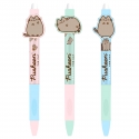 3x DŁUGOPIS PUSHEEN WYMAZYWALNY ŻELOWY 0,5 mm BAMBINO, KOT