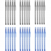 30 szt. x długopis BIC Round Stic Classic 1,0 mm: 2x niebieski i 2x czarny