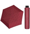 Parasolka damska do kieszeni lub torebki DOPPLER Fiber Havanna tylko 140 g, bordowa