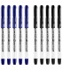 10 szt. x długopis żelowy BIC Gel-ocity Stic cienka końcówka: 5x niebieski i 5x czarny