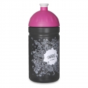 Szaro różowa butelka/ bidon Topgal
