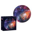 PUZZLE 500 elementów okrągłe ROUND GALAXY KOSMOS INTERDRUK