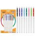 Długopisy BIC Cristal Up średnia końcówka 1,2 mm – różne kolory, 8 sztuk