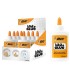 8 sztuk klej w płynie z aplikatorem (pudełko) BIC White Glue 118ml