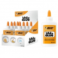 8 sztuk klej w płynie z aplikatorem (pudełko) BIC White Glue 118ml