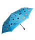 Automatyczna parasolka damska marki Parasol, skórzana rączka