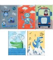 5x ZESZYT TOP 2000 A5 32 KARTKI BOY'S CARD LINIA Z MARGINESEM KAŻDY INNY