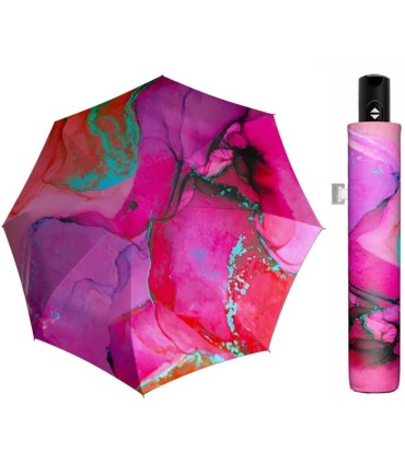 Mocna AUTOMATYCZNA parasolka Doppler Carbonsteel MARBLE PINK