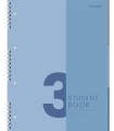 KOŁOZESZYT A4 100/K STUDENT BOOK 3 PRZEDMIOTY TOP 2000 niebieski