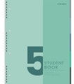 KOŁOZESZYT A4 100/K STUDENT BOOK 5 PRZEDMIOTÓW TOP 2000 jasnozielony