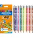 KREDKI OŁÓWKOWE Z GUMKĄ BIC KIDS EVOLUTION ILLUSION 12 SZT. MIX KOLORÓW