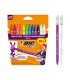 WYMAZYWALNE FLAMASTRY BIC KIDS MAGIC 10 RÓŻNYCH KOLORÓW + 2 WYMAZYWACZE