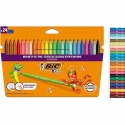 FLAMASTRY BIC KIDS KID COULEUR 24 KOLORY, MAZAKI