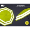 Automatyczny parasol damski Perletti Technology odblaskowy duży