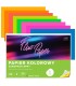 PAPIER KOLOROWY SAMOPRZYLEPNY B5, 8 NEONOWYCH KOLORÓW. 170G