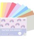 PAPIER KOLOROWY PASTELOWY, A5, 10 KARTEK, 115G, INTERDRUK