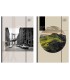 2 szt. x teczka z gumką z kolorowym nadrukiem B&W / City, A4, 350g, Interdruk