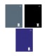 3 SZT. X ZESZYT A4, 60 KARTEK, KRATKA Z MARGINESEM, INTERDRUK ONE COLOR