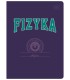 ZESZYT A5 DO FIZYKI, 60 KARTEK, KRATKA, PRZYDATNE ŚCIĄGI