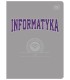 ZESZYT A5 DO INFORMATYKI, 60 KARTEK, KRATKA, PRZYDATNE ŚCIĄGI