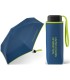 Parasolka Benetton kieszonkowa ULTRA MINI 17 cm z kontrastową lamówką
