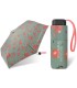 Parasolka Benetton kieszonkowa ULTRA MINI 17 cm wzorzysta w kwiatki