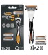 Maszynka golarka wielorazowa BIC HYBRID FLEX 5 ostrzy + 2 wkłady