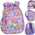 Plecak szkolny 19 L Coolpack Jerry PASTEL HEART