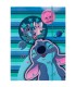 TECZKA Z GUMKĄ TEKTUROWA A4 WZÓR 1 STITCH DISNEY COOLPACK