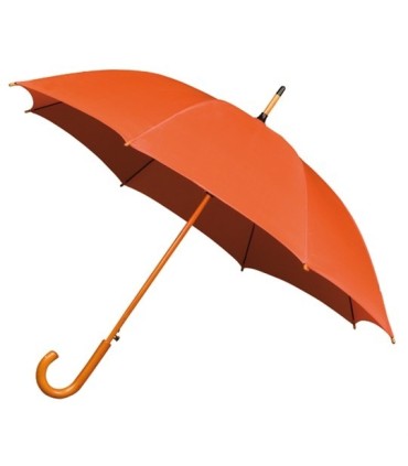 Automatyczna damska parasolka w kolorze pomarańczowym