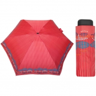 Kieszonkowa parasolka ULTRA MINI polskiej marki PARASOL, wzorzysta