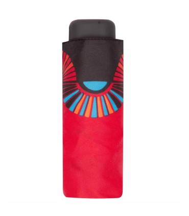 Kieszonkowa parasolka ULTRA MINI polskiej marki PARASOL, wzorzysta