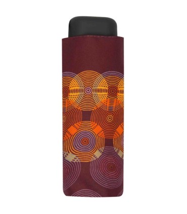 Kieszonkowa parasolka ULTRA MINI polskiej marki PARASOL, wzorzysta