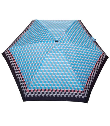 Kieszonkowa parasolka ULTRA MINI polskiej marki PARASOL, wzorzysta