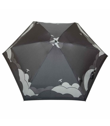 Kieszonkowa parasolka ULTRA MINI polskiej marki PARASOL, wzorzysta