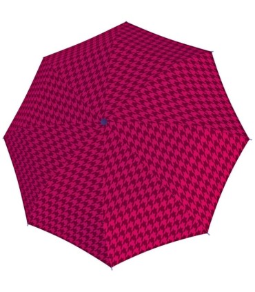 Wytrzymała AUTOMATYCZNA parasolka Doppler Fiber Magic w pepitkę
