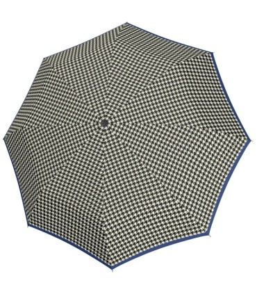 Wytrzymała AUTOMATYCZNA parasolka Doppler Fiber Magic w pepitkę