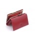 Skórzany portfel damski Orsatti D-02C w kolorze czerwonym