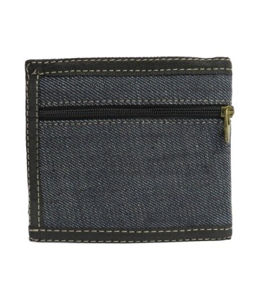 Portfel młodzieżowy sportowy JEANS czarny