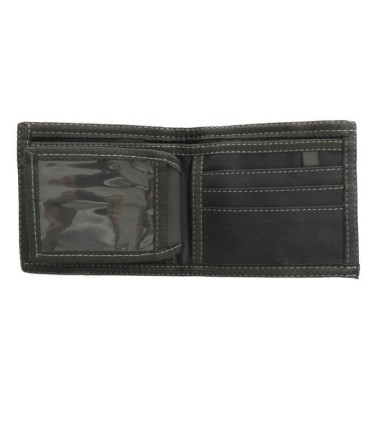 Portfel młodzieżowy sportowy JEANS czarny DH-301