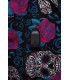 Dwukomorowy plecak szkolny CoolPack Strike L 27L, Skull&Roses B18049