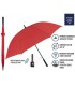 Automatyczny bardzo duży średnica 132 cm mocny wytrzymały parasol PERLETTI