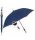 Automatyczny duży średnica 104 cm lekki wytrzymały parasol z odblaskową lamówką PERLETTI